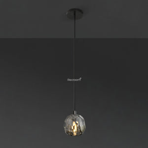 Boulew Crystal Glass Rod Pendant 5" - Zonesus