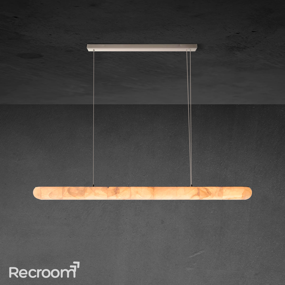 Rivager Lisse Linear Chandelier 80" - Zonesus