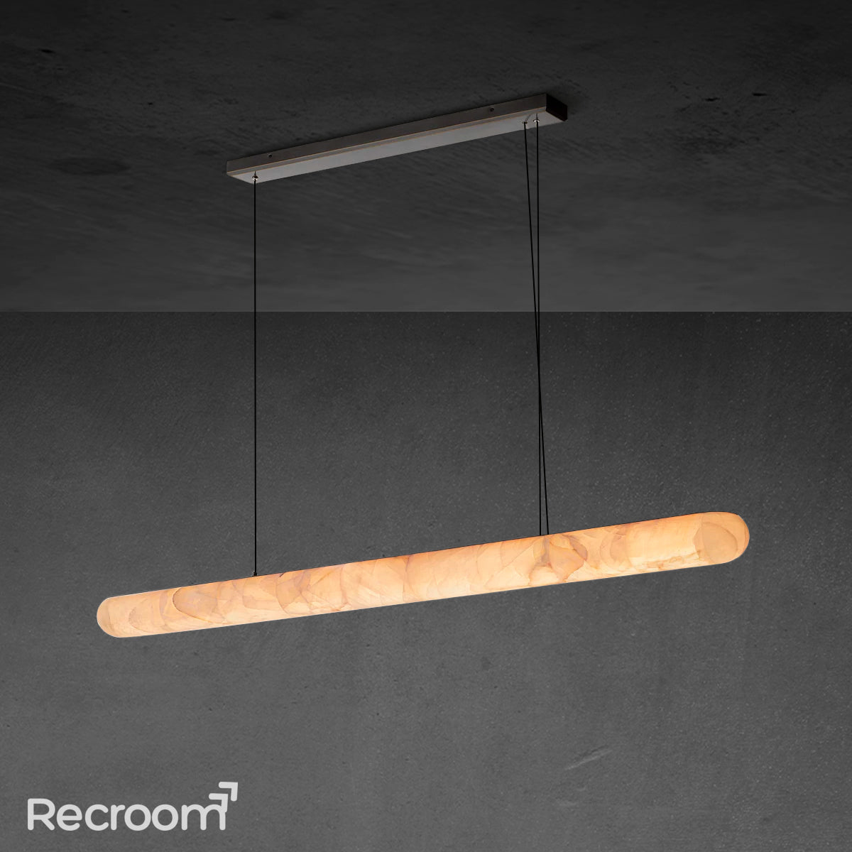 Rivager Lisse Linear Chandelier 80" - Zonesus