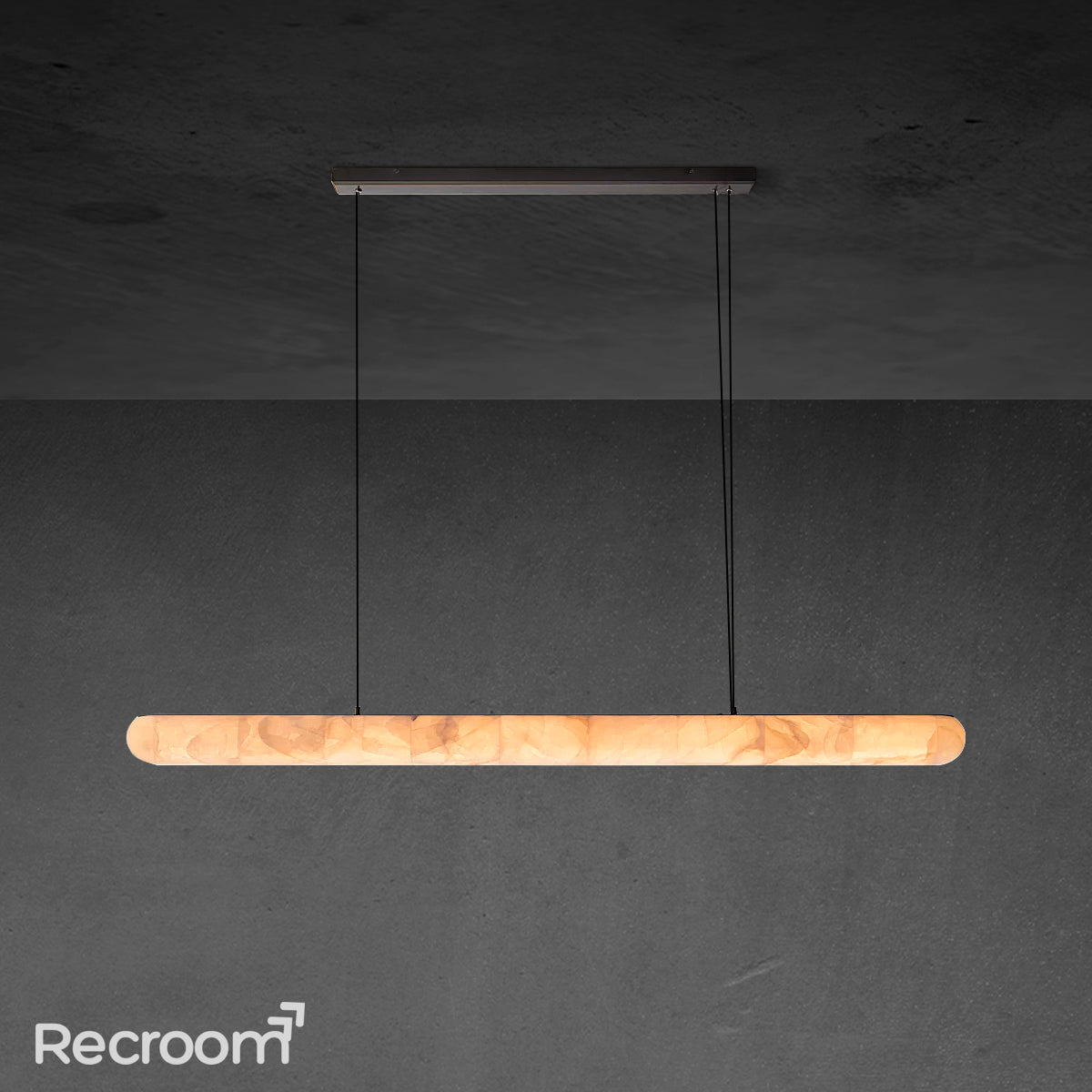 Rivager Lisse Linear Chandelier 80" - Zonesus