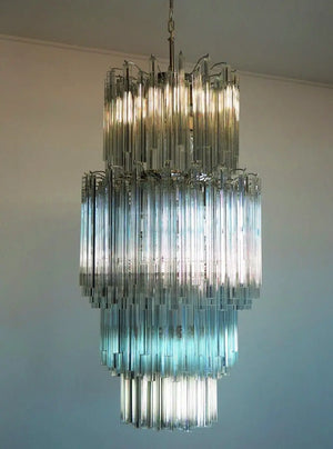 Murano Chandelier – 242 prisms – Transparent - Zonesus