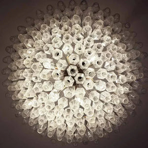 Murano Chandelier – Poliedri – 185 glass – Iridescent - Zonesus