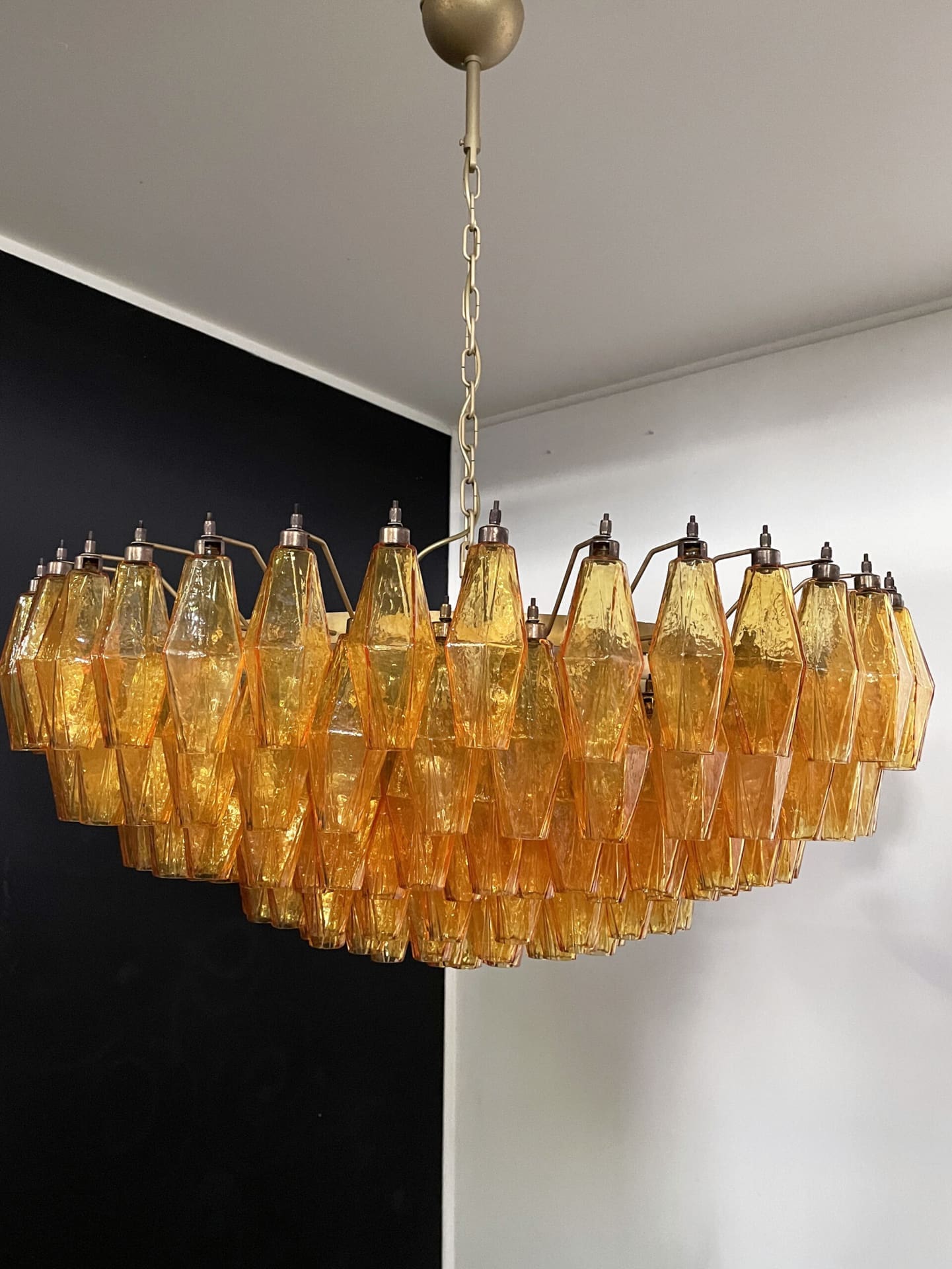 Murano Chandelier – Poliedri – 185 glass - Zonesus