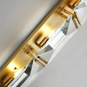 Harllow Crystal Triple Wall Sconce 6“ - Zonesus