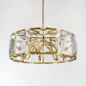 Harllow Multicurve Crystal Round Chandelier 19“ 31” 43“ 60” - Zonesus