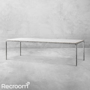 Thaddeo Marble Rectangular Dining Table - Zonesus