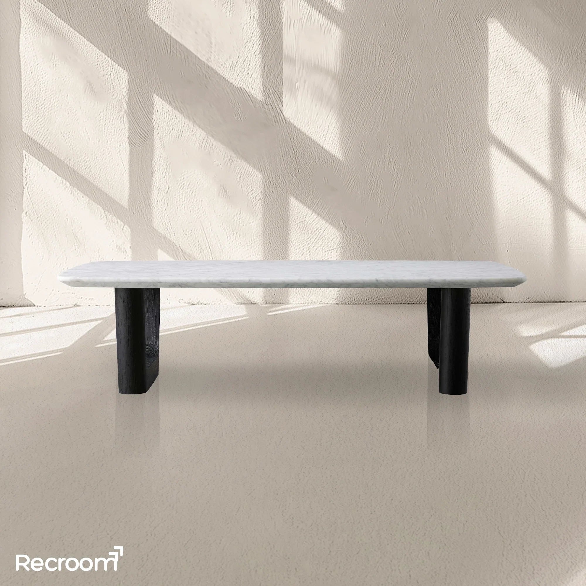 San Germani Stone Coffee Table with Rennes Base - Zonesus