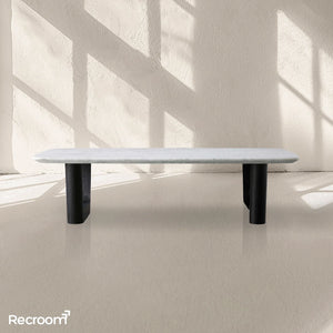 San Germani Stone Coffee Table with Rennes Base - Zonesus