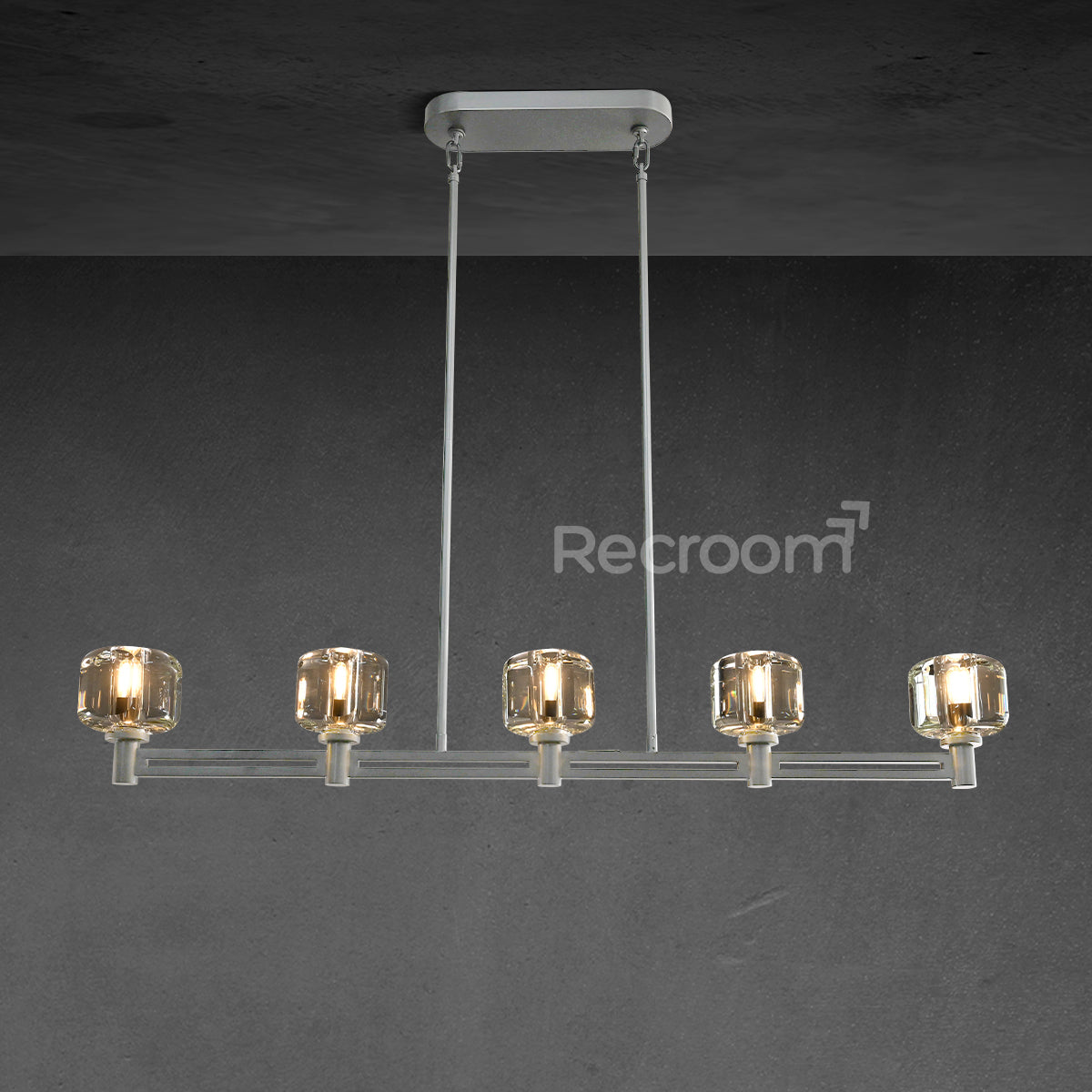Demarat Linear Chandelier 54" - Zonesus
