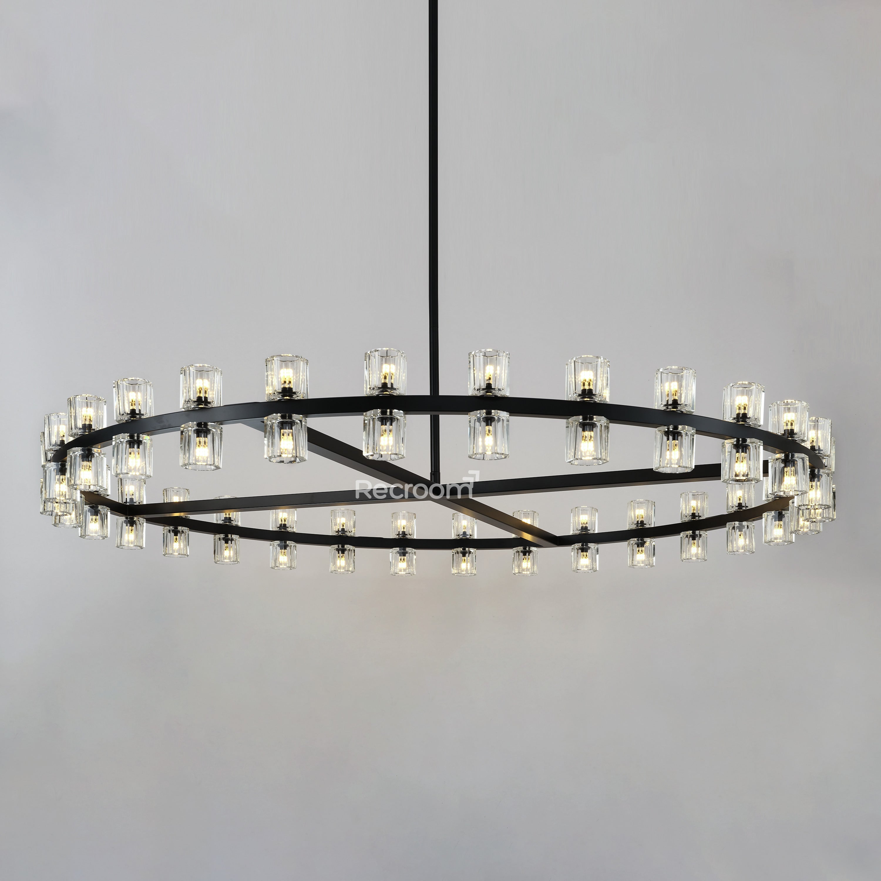 Arcachonest Round Chandelier 60" - Zonesus