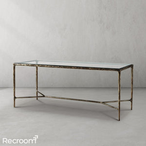 Thaddeo Marble And Grass Desk - Zonesus
