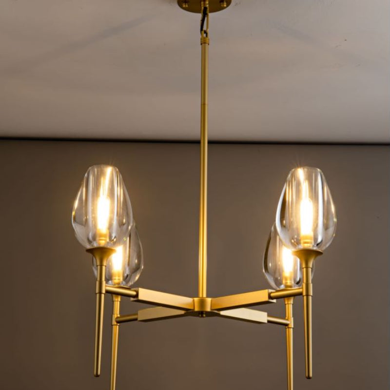 Tuilp Round Chandelier 27" - Zonesus
