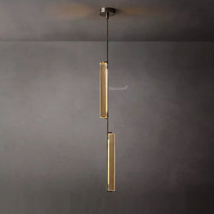 Auduben Crystal Pendant Light 6" - Zonesus