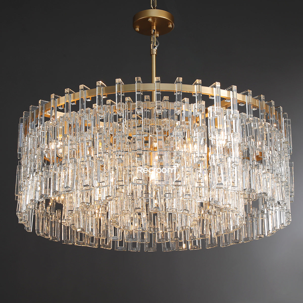 Marige Round Chandelier 36" - Zonesus