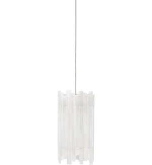 Gianna Selenite Pendant - Zonesus
