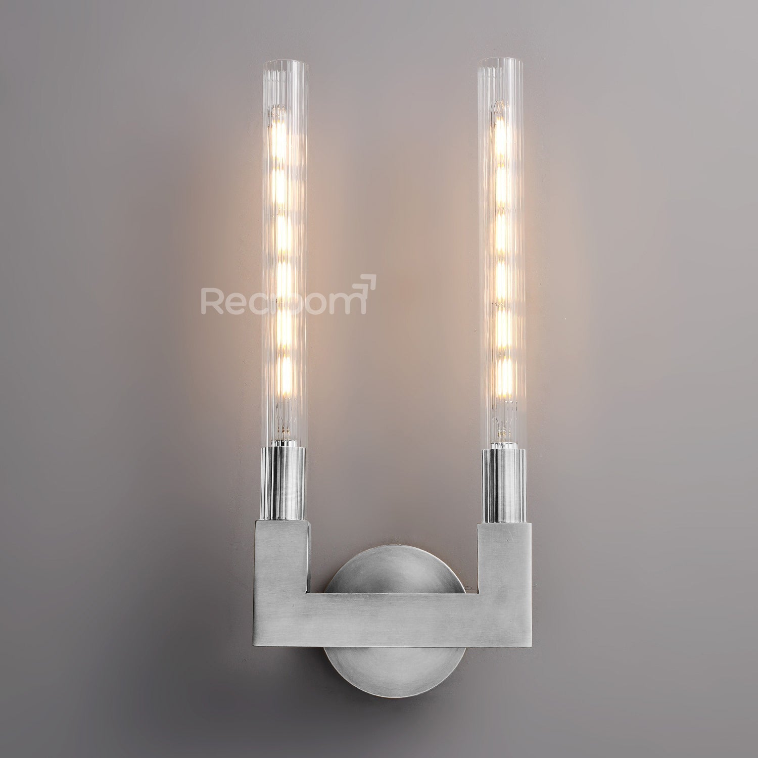 Cannel Double Wall Sconce 9" - Zonesus