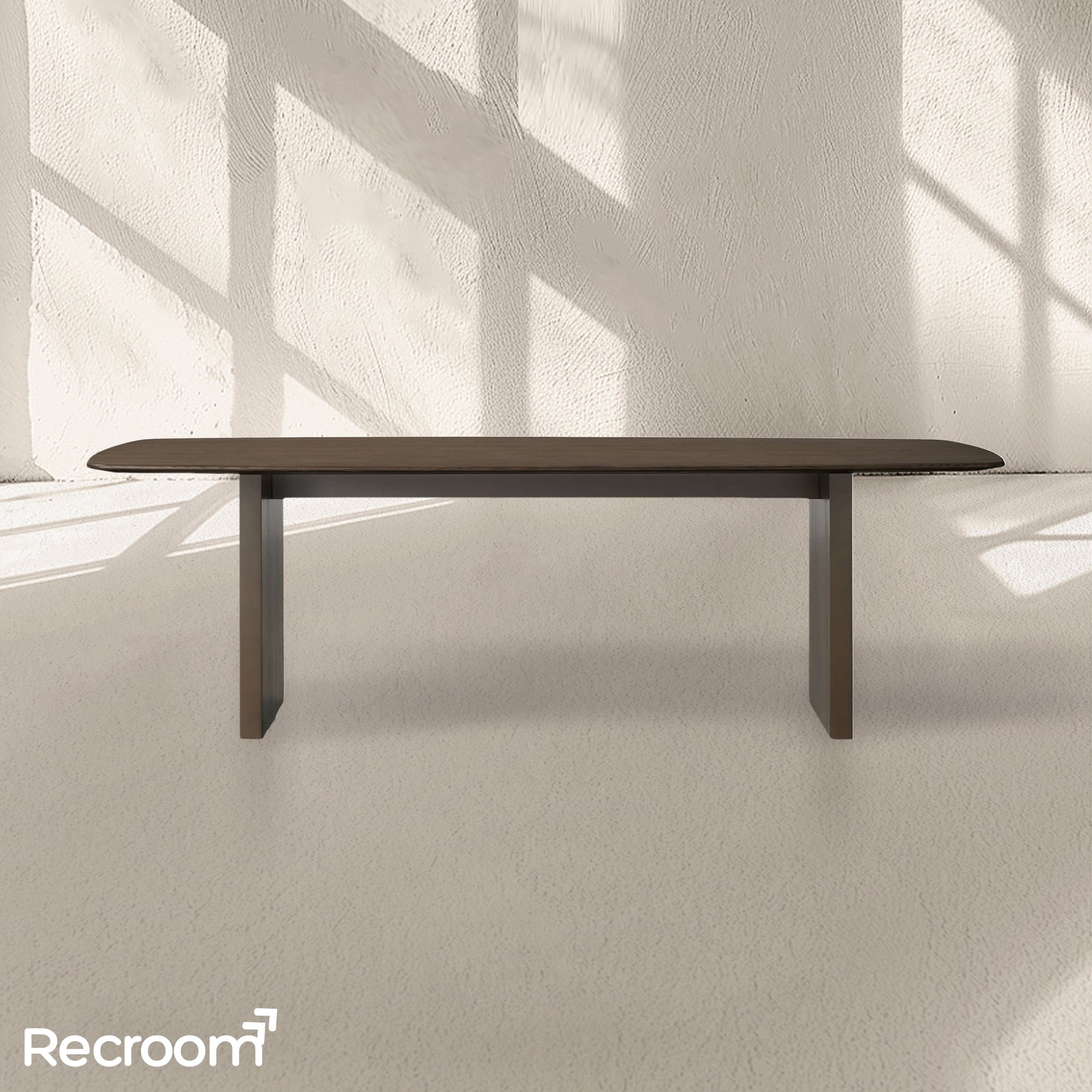 San Germani Wood Dining Table with Clement Base - Zonesus