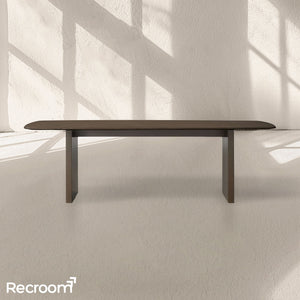 San Germani Wood Dining Table with Clement Base - Zonesus