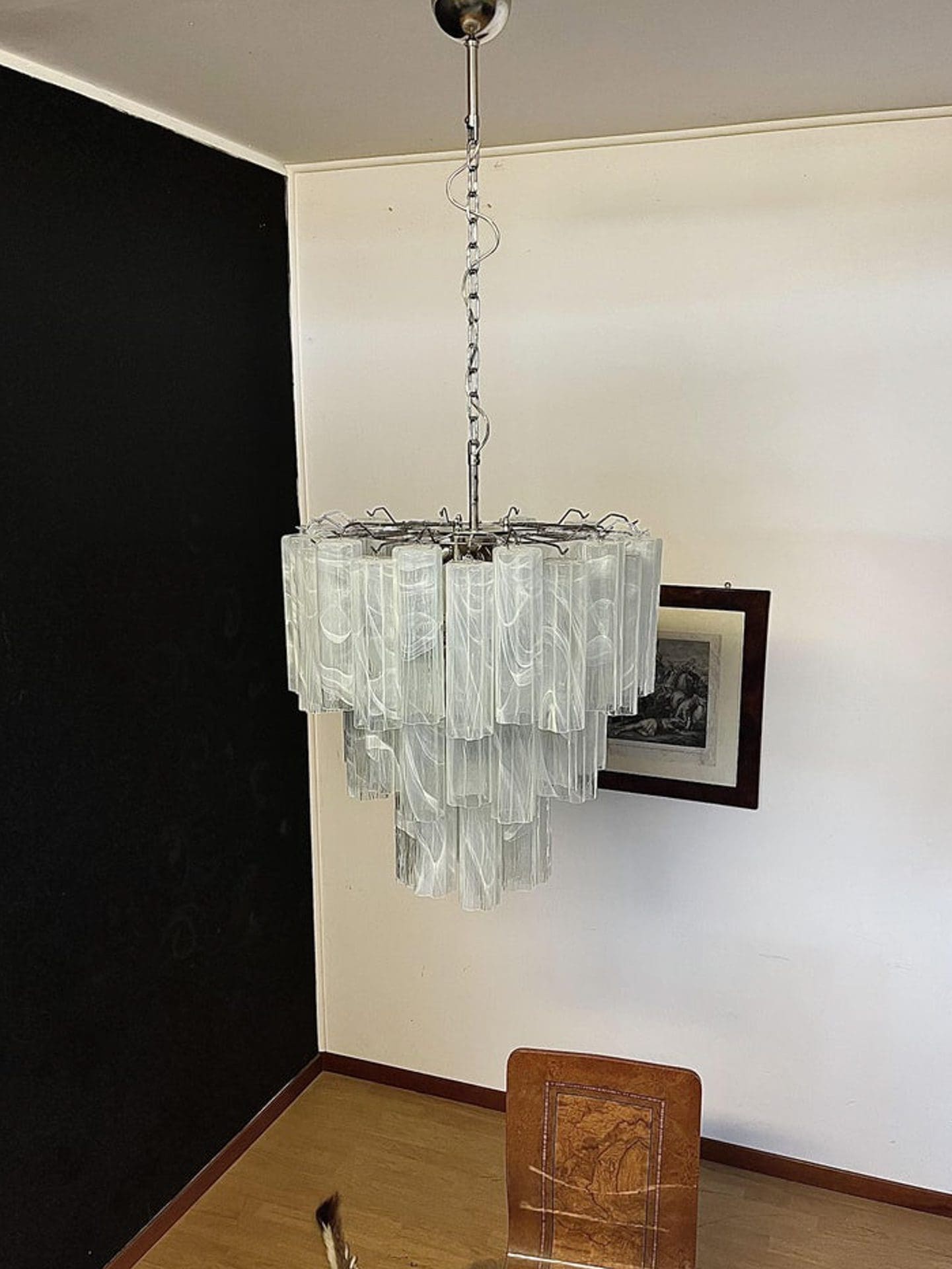 Murano Chandelier – 48 tubes – Alabaster White - Zonesus