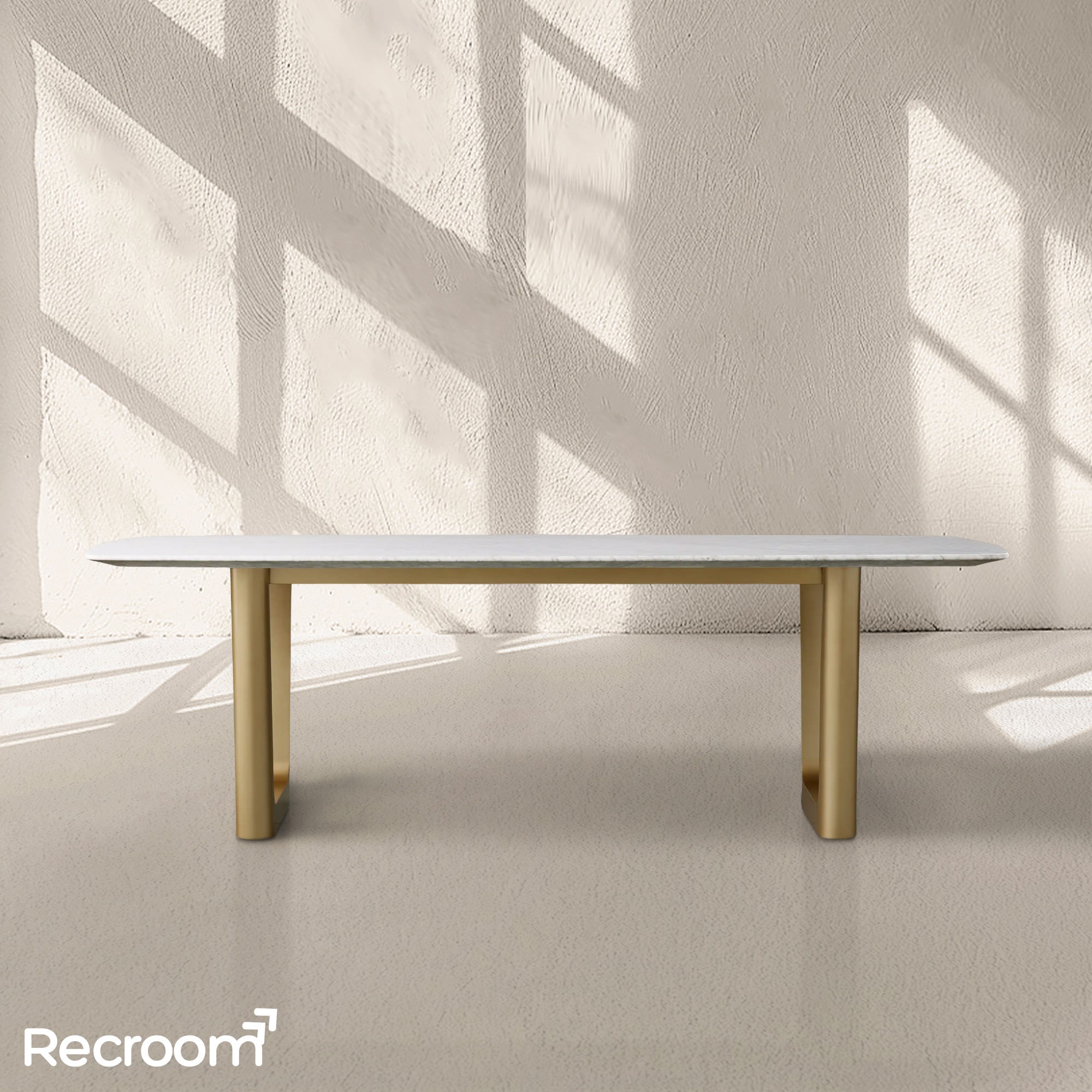 San Germani Stone Dining Table with Rennes Base - Zonesus
