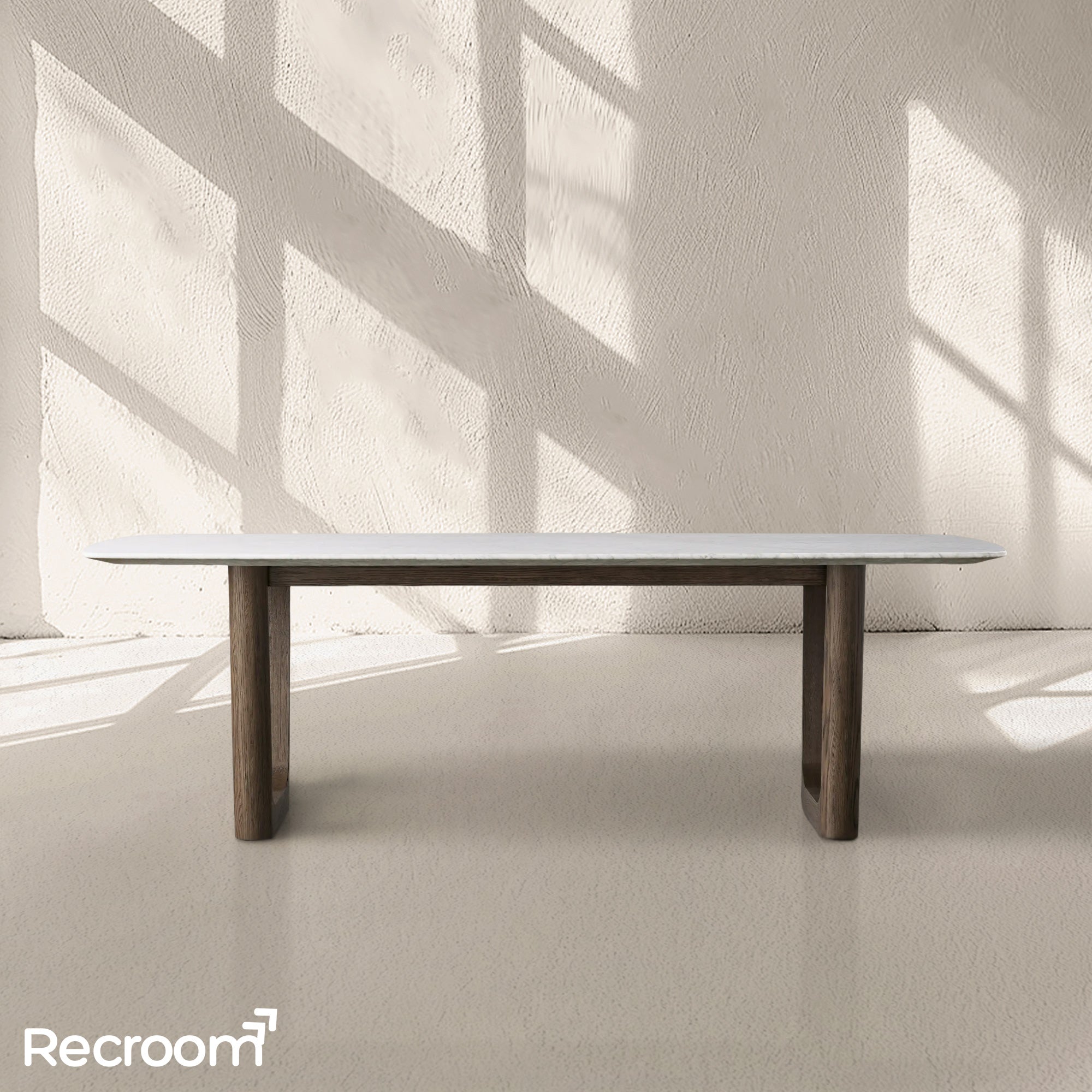 San Germani Stone Dining Table with Rennes Base - Zonesus