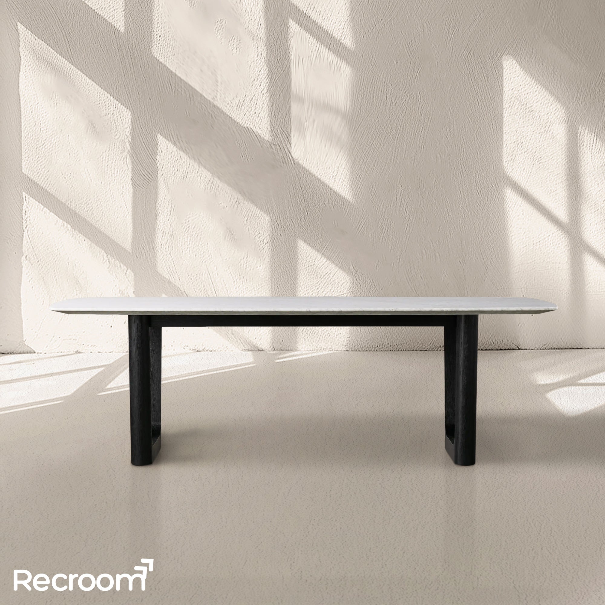 San Germani Stone Dining Table with Rennes Base - Zonesus