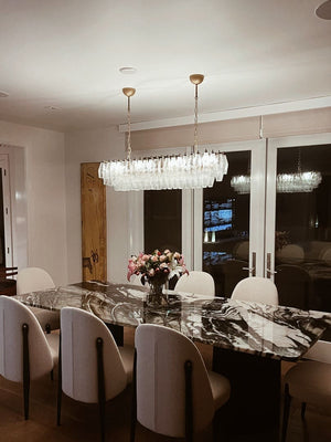 Murano Chandelier – Poliedri – 138 glass - Zonesus