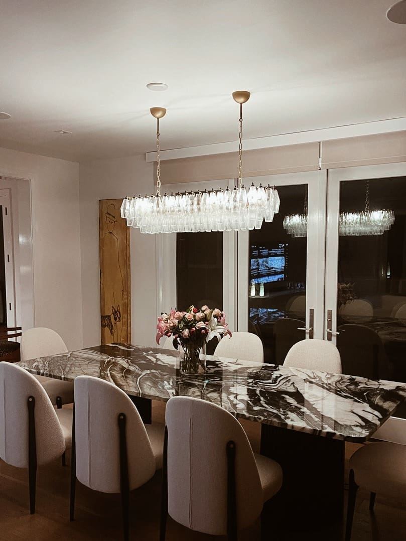 Murano Chandelier – Poliedri – 138 glass - Zonesus