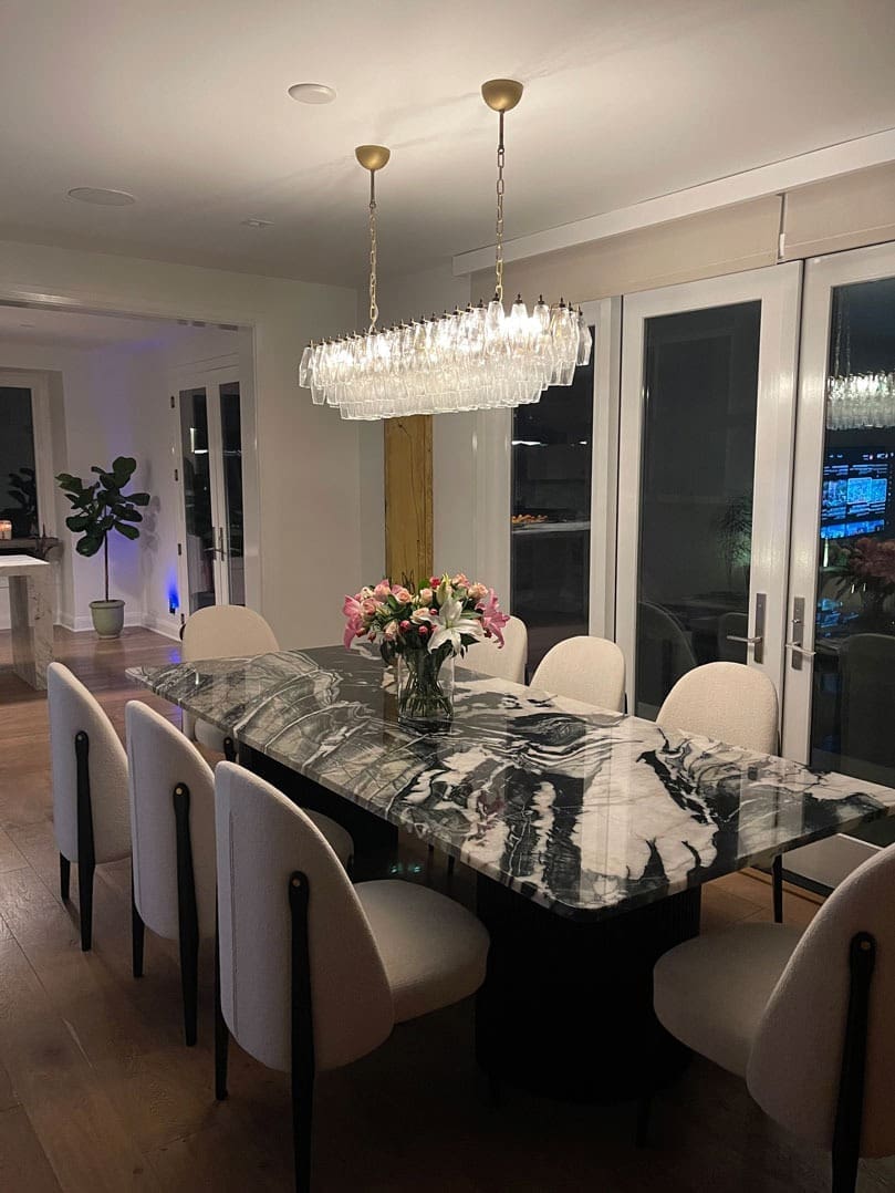 Murano Chandelier – Poliedri – 138 glass - Zonesus