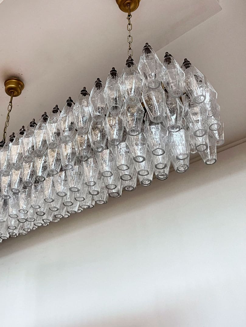 Murano Chandelier – Poliedri – 138 glass - Zonesus