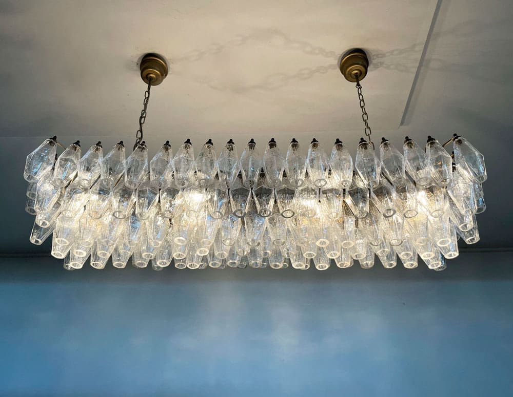 Murano Chandelier – Poliedri – 138 glass - Zonesus