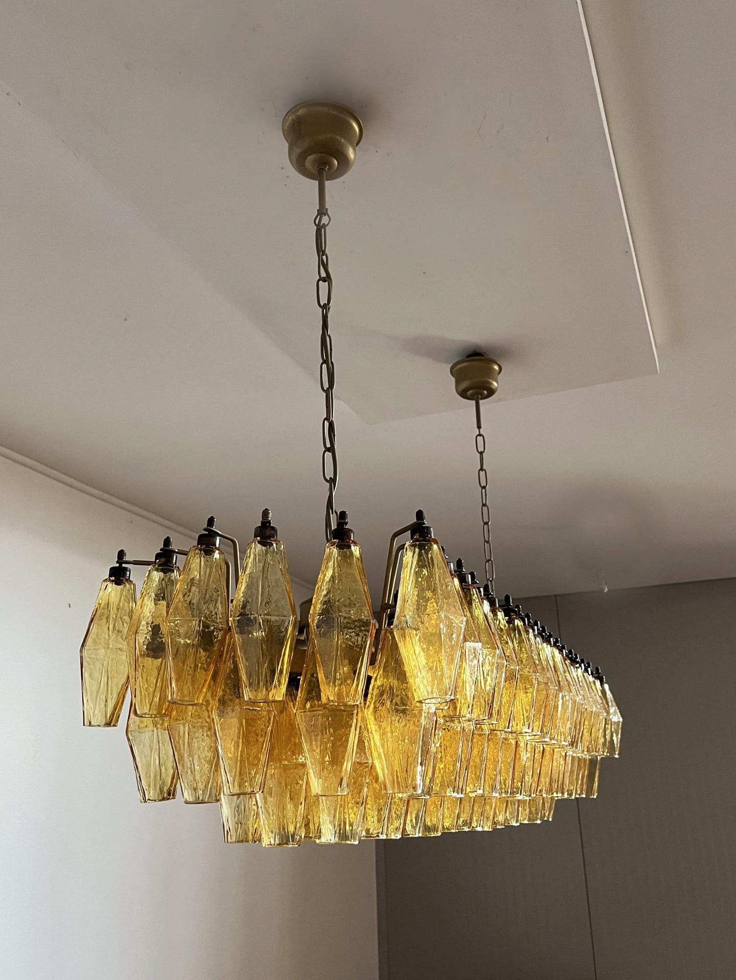 Murano Chandelier – Poliedri – 138 glass - Zonesus