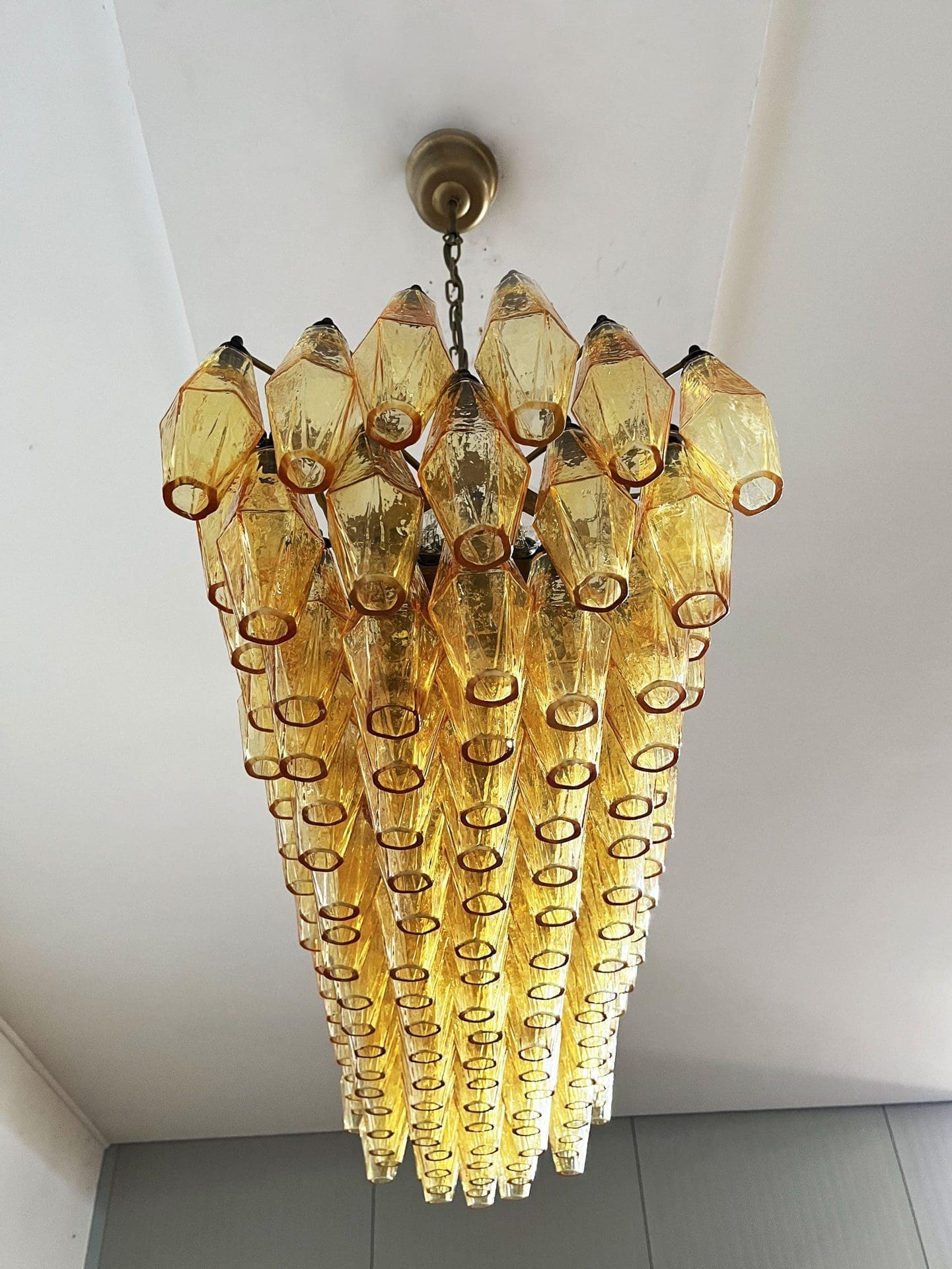Murano Chandelier – Poliedri – 138 glass - Zonesus
