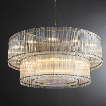 San Marcon Round Chandelier 22" 37" 48" 60" - Zonesus