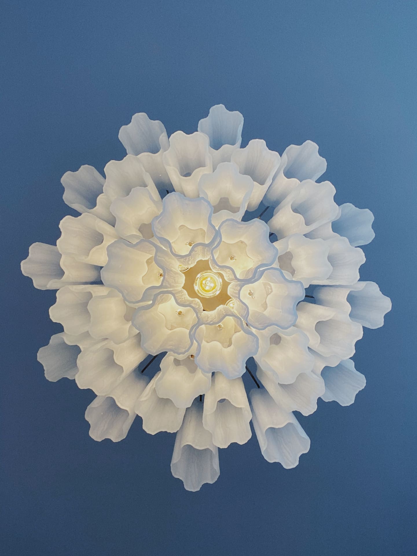 Murano Chandelier – 36 tubes – Matte white - Zonesus