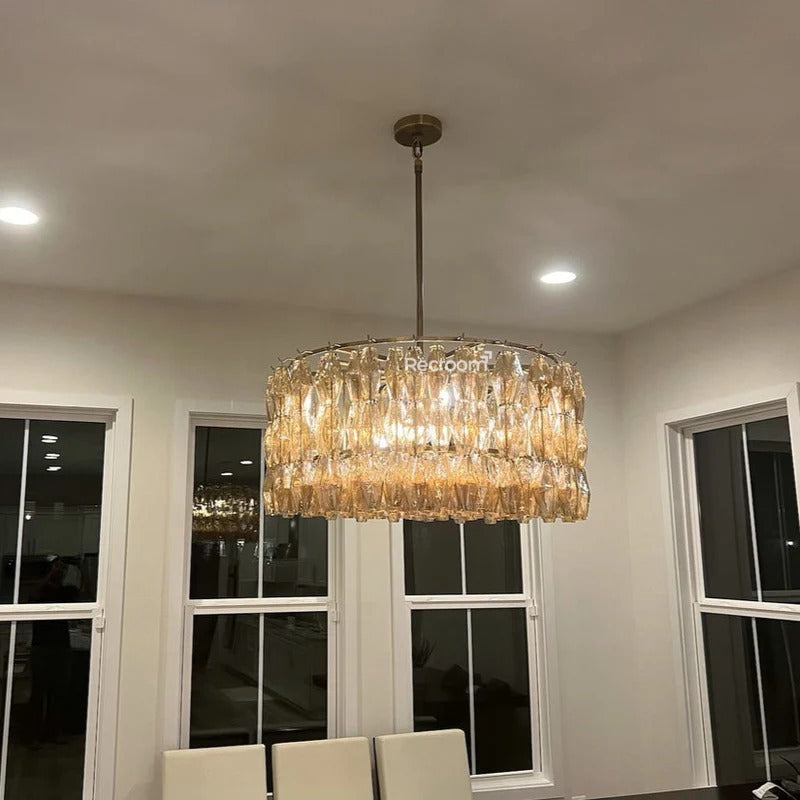 Chia Round Chandelier 37" - Zonesus