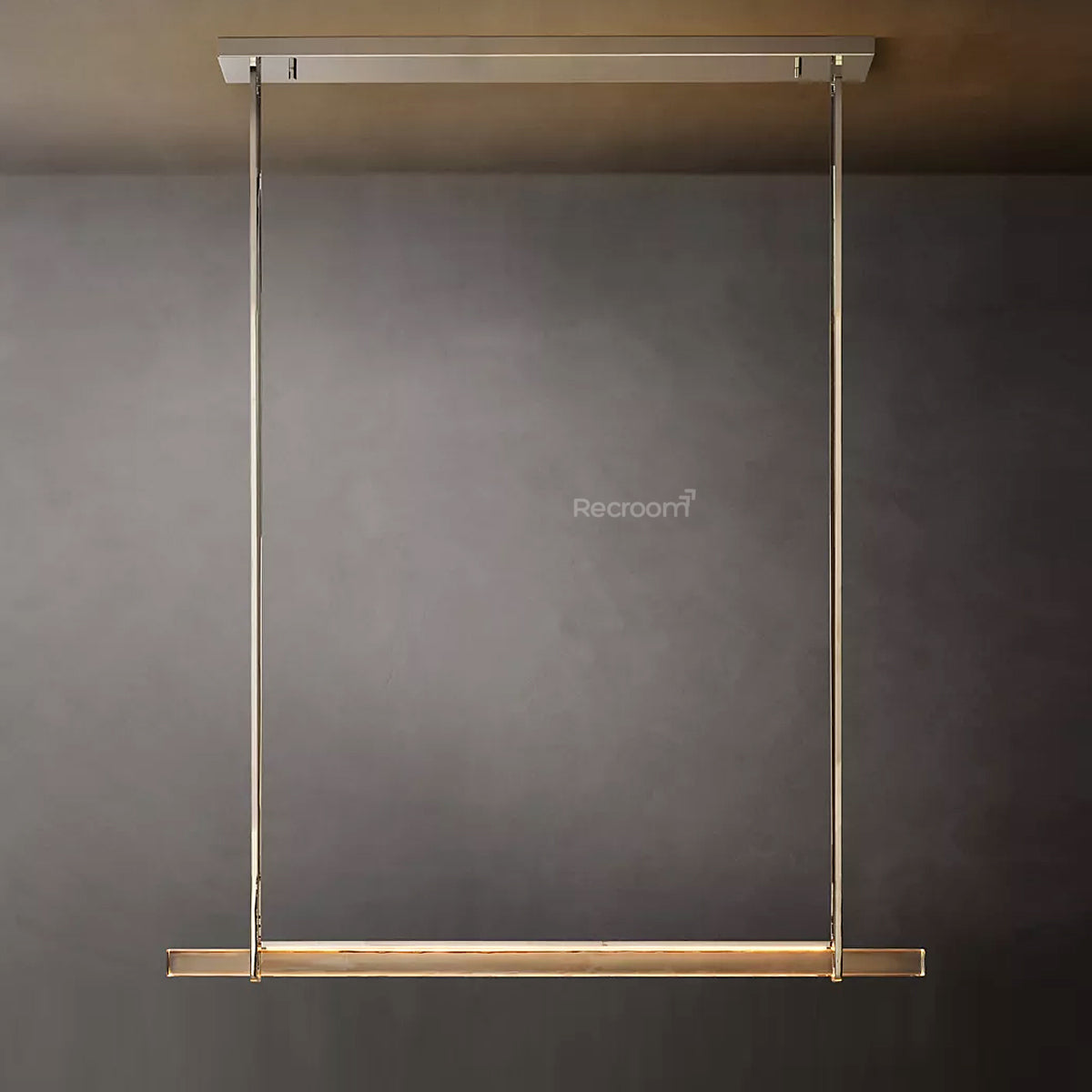 Auduben Crystal Single Bar Linear Chandelier 60" - Zonesus