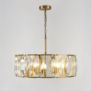 Harllow Multicurve Crystal Round Chandelier 19“ 31” 43“ 60” - Zonesus
