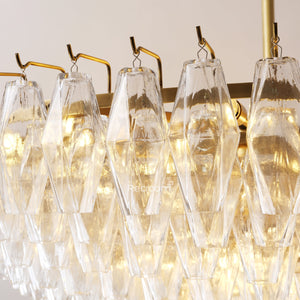 Chia Round Tired Chandelier 62" - Zonesus