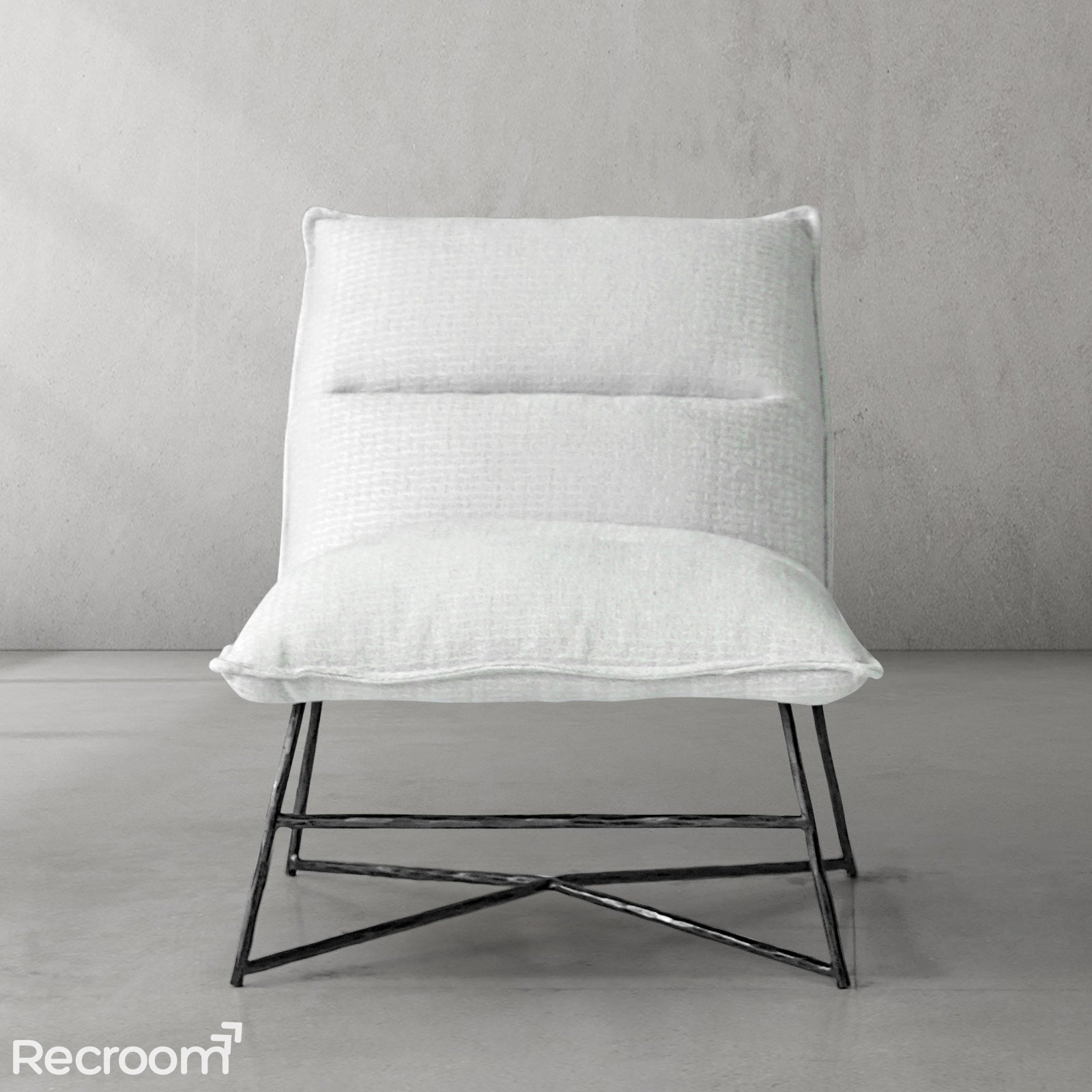 Thaddeo Fabric Lounge Chair - Zonesus