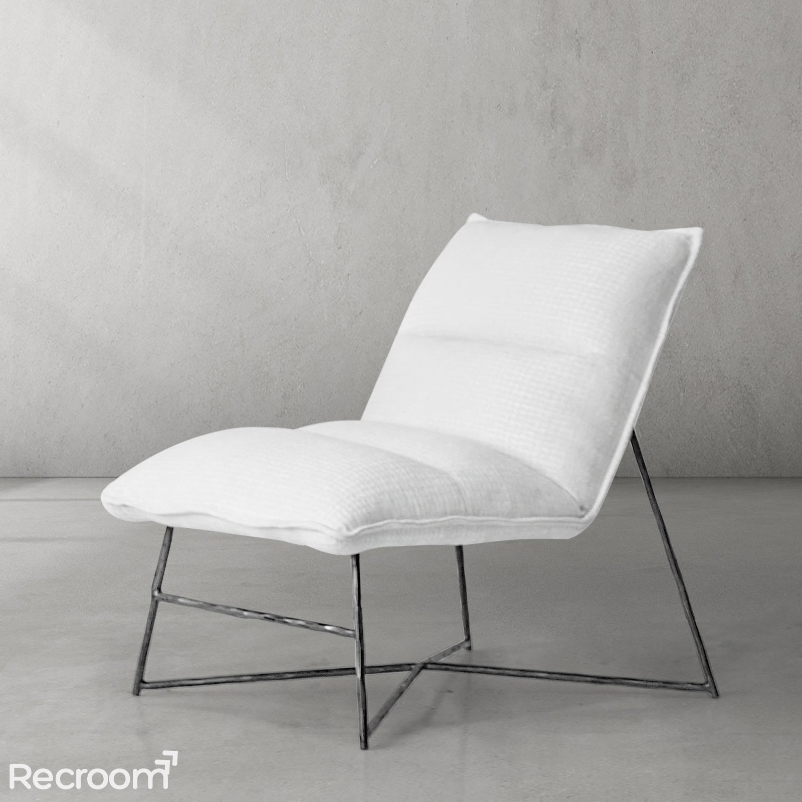 Thaddeo Fabric Lounge Chair - Zonesus