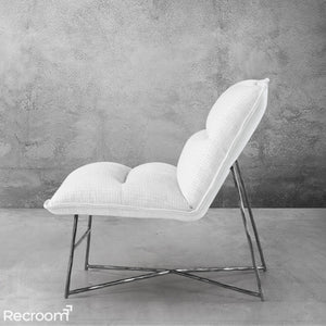 Thaddeo Fabric Lounge Chair - Zonesus