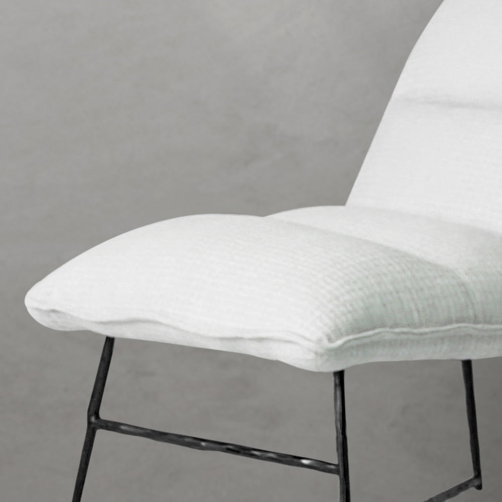 Thaddeo Fabric Lounge Chair - Zonesus