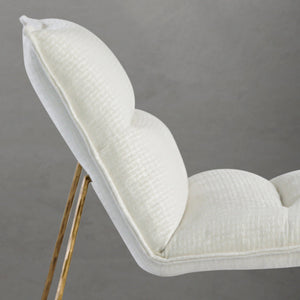 Thaddeo Fabric Lounge Chair - Zonesus