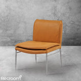 Thaddeo Vintage Leather Dining Chair - Zonesus