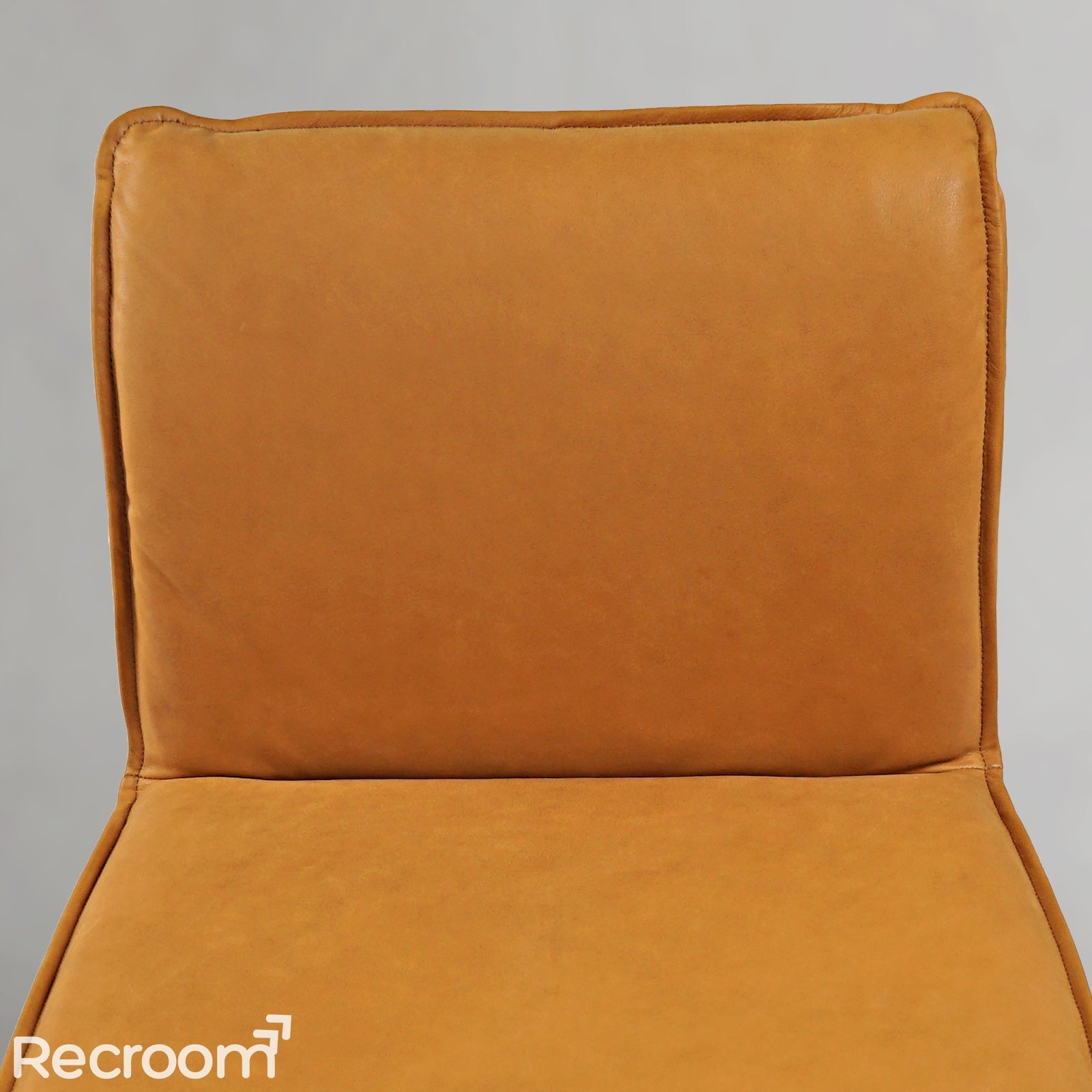 Thaddeo Vintage Leather Dining Chair - Zonesus