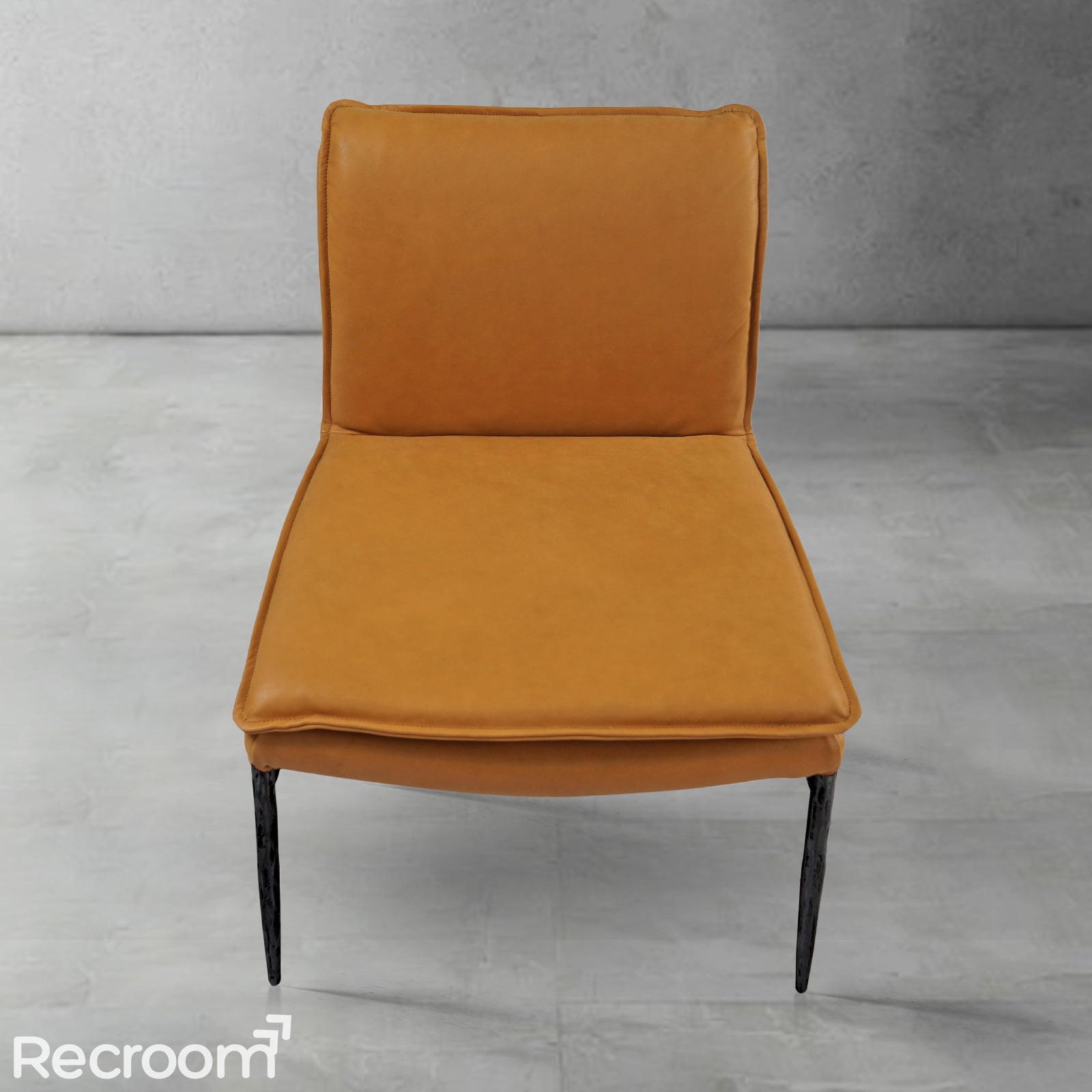 Thaddeo Vintage Leather Dining Chair - Zonesus
