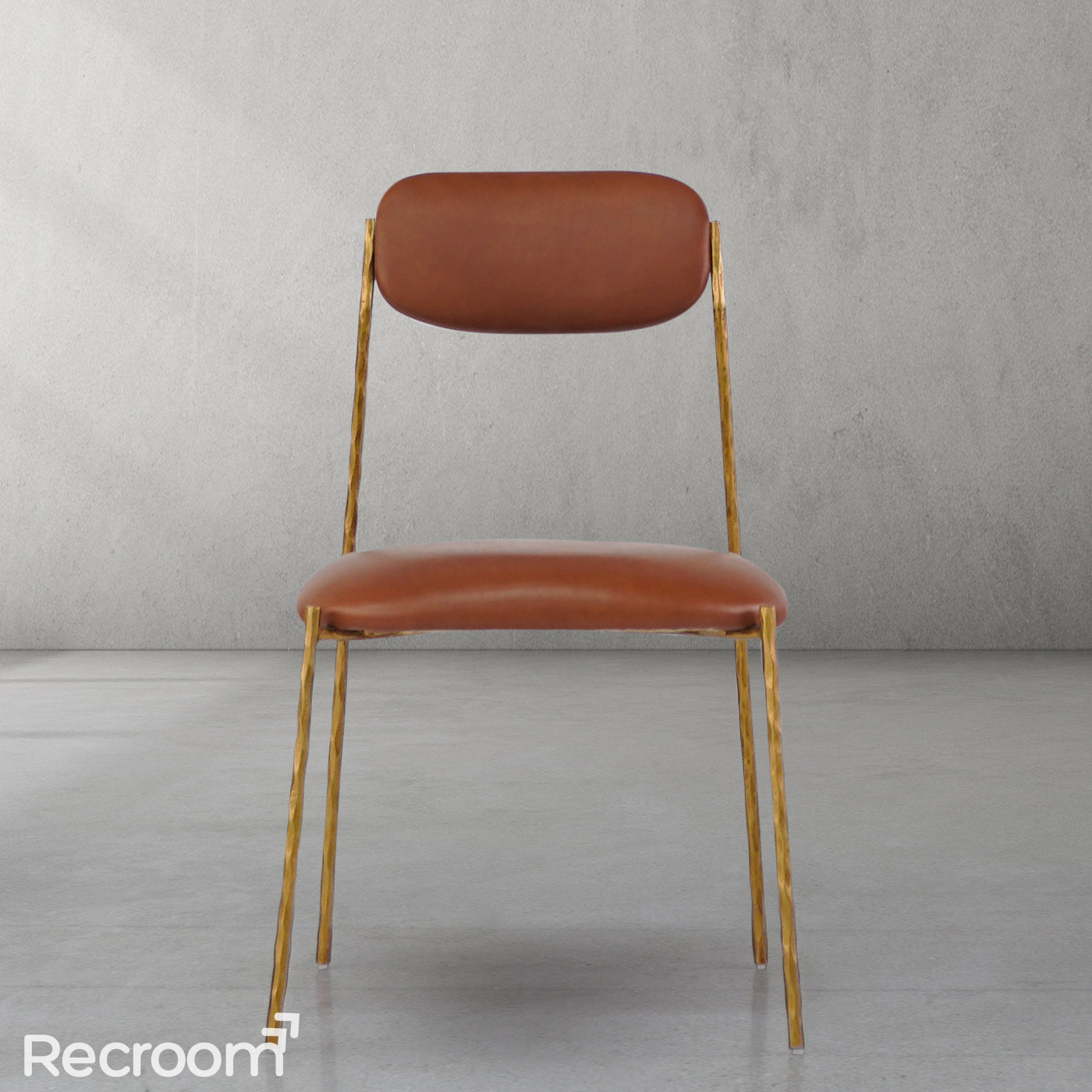 Thaddeo Genuine Leather Dining Chair - Zonesus