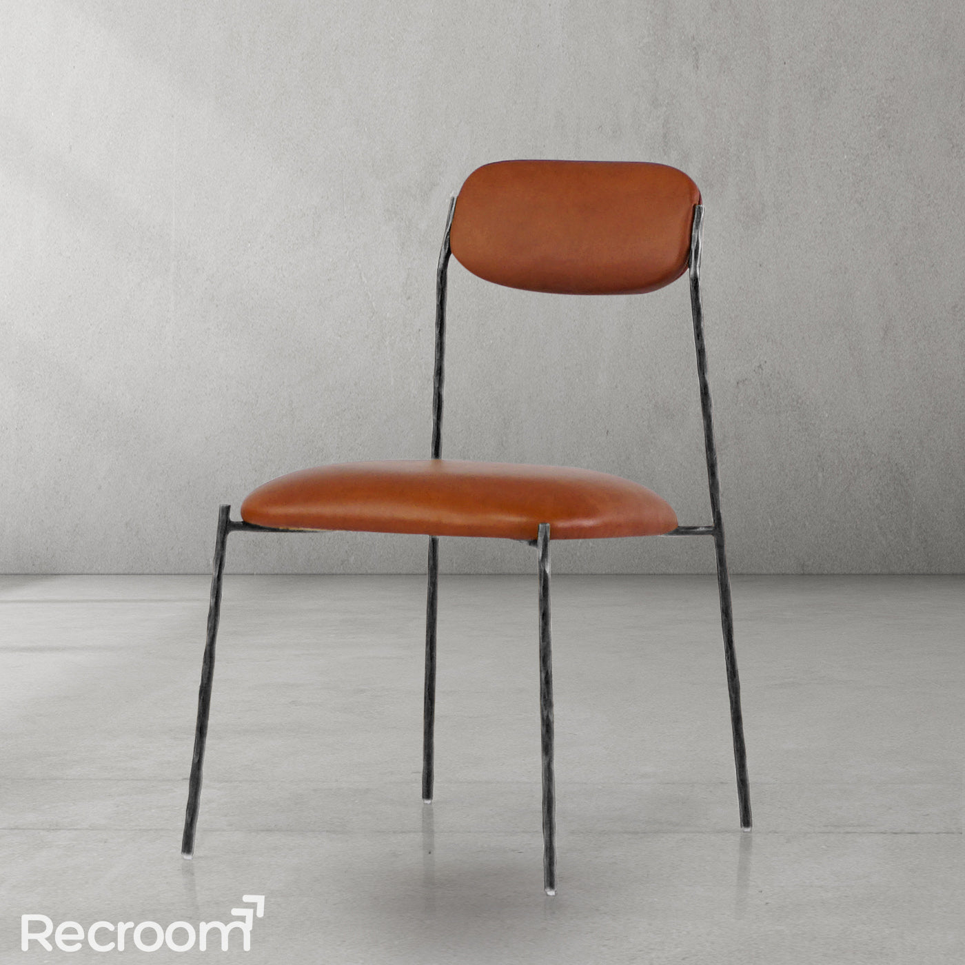 Thaddeo Genuine Leather Dining Chair - Zonesus