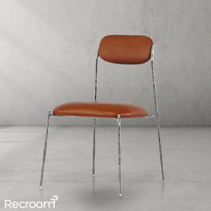 Thaddeo Genuine Leather Dining Chair - Zonesus